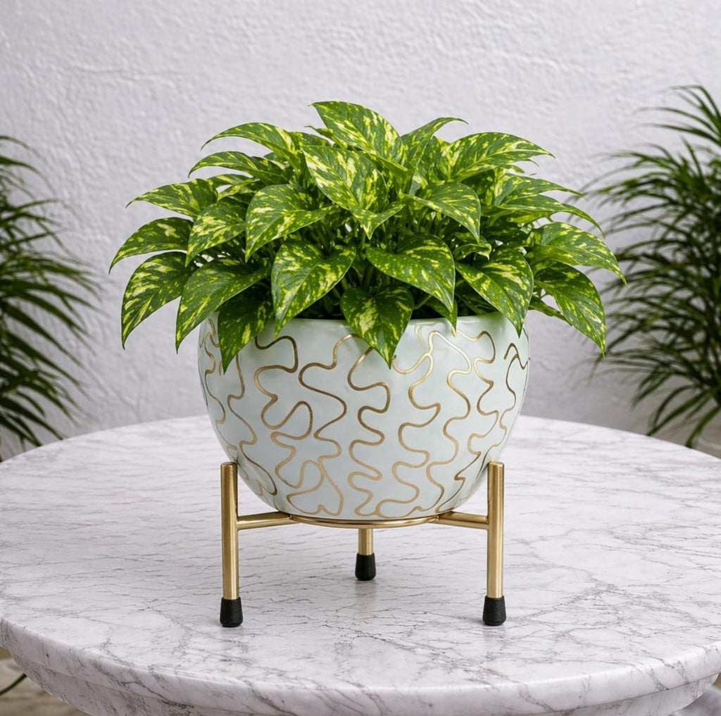 Metal Flower Pot