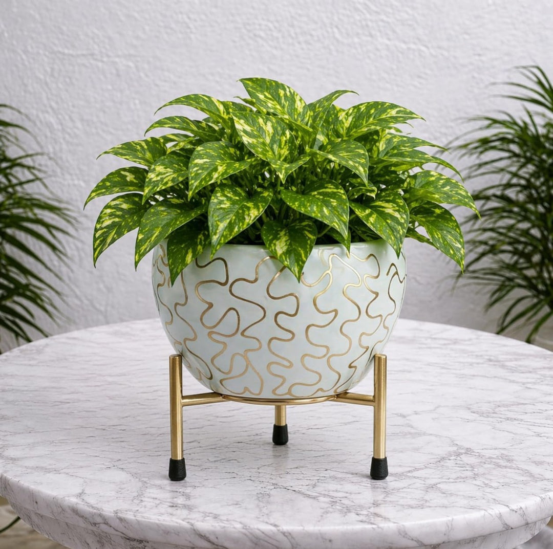 Metal Flower Pot