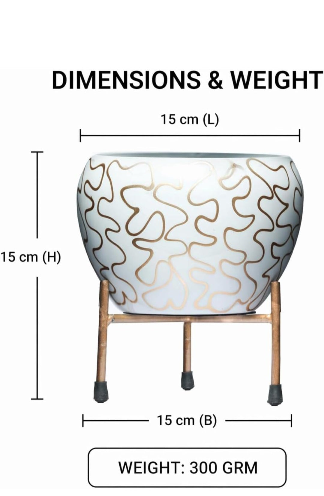 Metal Flower Pot