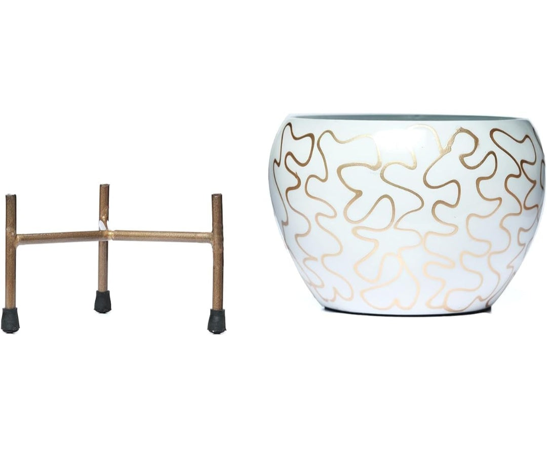 Metal Flower Pot